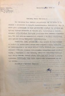 Tajne nauczanie - powiat sejneński - korespondencja z dr. Jerzym Antoniewiczem,w sprawie opracowania artykułu o tajnym nauczaniu w Sejnach
