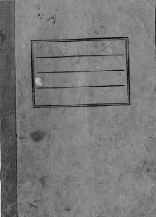 Notatki siedemnastoletniej Marii Figoń z kursu gotowania i pieczenia dla wiejskich gospodyń i dziewcząt. Zeszyt 1