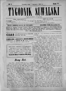 Tygodnik Suwalski 1910 nr 24