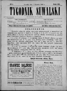 Tygodnik Suwalski 1908 nr 11