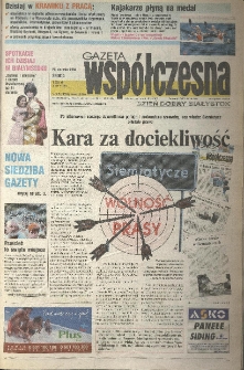 Gazeta Współczesna 2004, nr 166