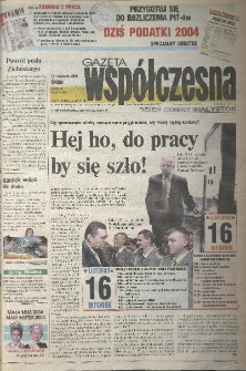 Gazeta Współczesna 2004, nr 224
