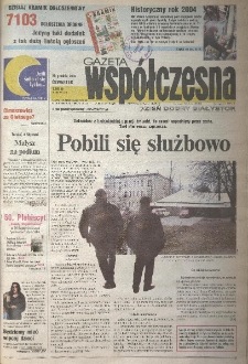 Gazeta Współczesna 2004, nr 254