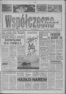 Gazeta Współczesna 1992, nr 127