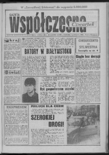 Gazeta Współczesna 1992, nr 191