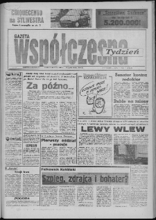 Gazeta Współczesna 1992, nr 192