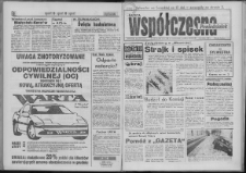 Gazeta Współczesna 1992, nr 242