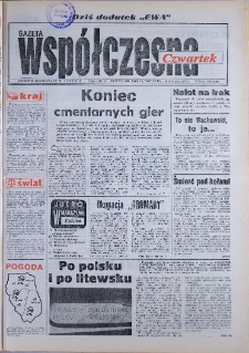 Gazeta Współczesna 1993, nr 9