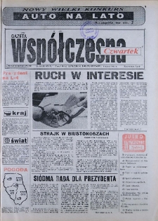 Gazeta Współczesna 1993, nr 44