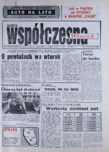 Gazeta Współczesna 1993, nr 81