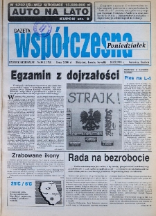 Gazeta Współczesna 1993, nr 89