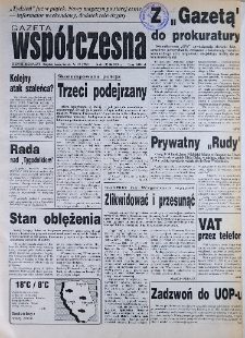 Gazeta Współczesna 1993, nr 119