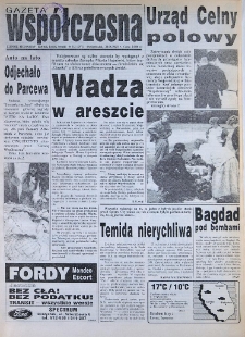 Gazeta Współczesna 1993, nr 122