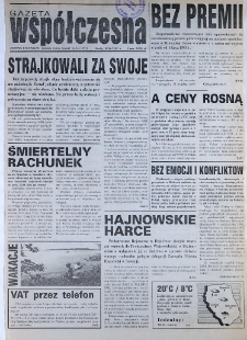 Gazeta Współczesna 1993, nr 124