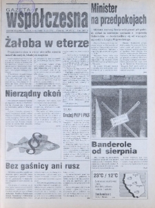 Gazeta Współczesna 1993, nr 125