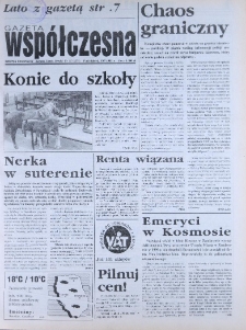 Gazeta Współczesna 1993, nr 127