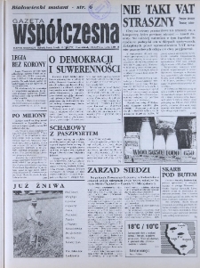 Gazeta Współczesna 1993, nr 132