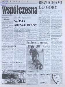 Gazeta Współczesna 1993, nr 142