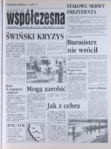 Gazeta Współczesna 1993, nr 155