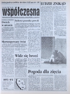 Gazeta Współczesna 1993, nr 163