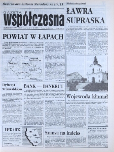 Gazeta Współczesna 1993, nr 164