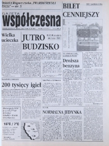 Gazeta Współczesna 1993, nr 168