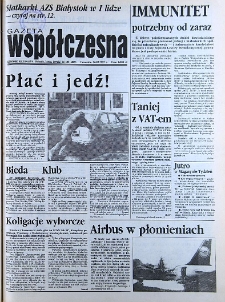 Gazeta Współczesna 1993, nr 180