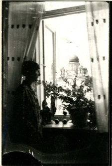 Białystok okolice ul. Sienkiewicza. Widok z okna na cerkiew