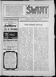 Świat 1913, R. 8 nr 5