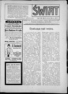 Świat 1913, R. 8 nr 9