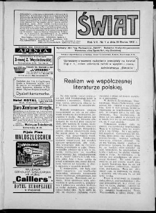Świat 1913, R. 8 nr 11