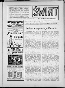 Świat 1913, R. 8 nr 18