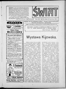 Świat 1913, R. 8 nr 24