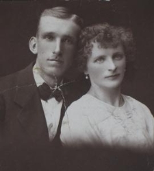 Stefan Strzeszyński z żoną