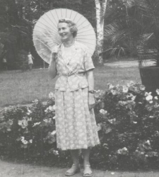 Zofia Frankiewicz na wakacjach