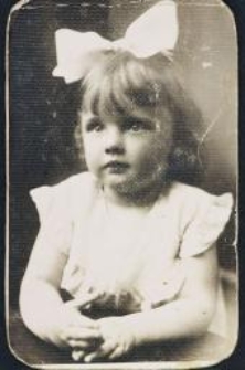 Janka Kozłowska w wieku 2 lat