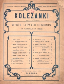 Piosenka hiszpańska : na fortepian na 4 ręce