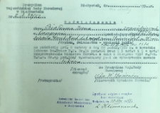 Poświadczenie prawa wykonywania zawodu lekarza