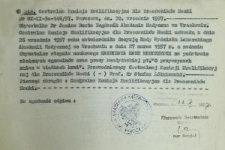 Decyzja zatwierdzająca uchwałę Rady Wydziału Lekarskiego Akademii Medycznej we Wrocławiu o nadaniu stopnia naukowego kandydata nauk medycznych (odpis)