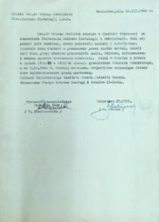 Opinia o pracy zawodowej Haliny Lewińskiej