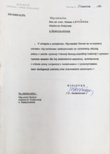 Podziękowania za wieloletnią pracę w zwiazku z przejściem na emeryturę