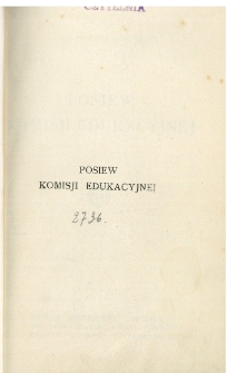 Posiew Komisji Edukacyjnej
