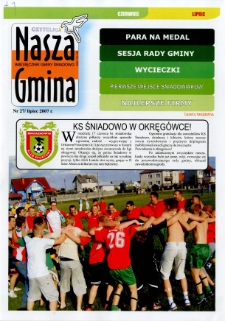 Nasza Gmina 2007 nr 27