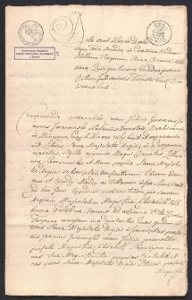 Akt nadania przez Zygmunta Augusta w Piotrkowie w 1548 r. miasta Mordy z wsiami Czołomyje, Czepielin, Stok, Wyczółki, Zapole, Stryjaki, Głuchowo, Rogoście, Ptaszki, Skolimowo Stare, Skolimowo, oraz Wirowa – Elżbiecie Ościkowiczowej wojewodzinie trockiej /c. Stan. Hlebowicza, I-o voto Janowa Sapieżyna wojew. podlaska/ - w dożywocie