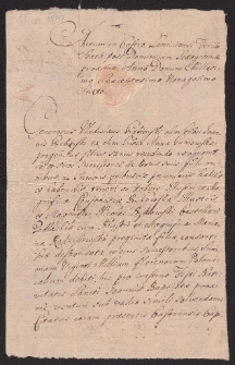 Zapis Władysława Grabieńskiego s. Jana i Anny z Gumowskich sumy 20 000 zł polskich asek. na wszystkich dobrach dla narzeczonej Konstancji Bykowskiej c. Mikołaja kasztelana podlaskiego i Marianny z Radziszewskich