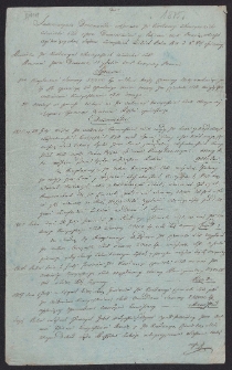 Summaryusz dokumentów w sprawie JW Konstancji z Kuczyńskich Ciecierskiej z JWW Dominikiem y Feliksem… bracią w czasie agitujących się sądów ziemskich łuckich roku 1811 spisany