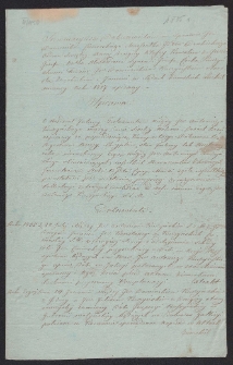 Summaryusz dokumentów w sprawie JW Dominika Ciecierskiego… z JWW Józefą matką, Aleksandrem synem i Józefą córką Kuczyńskimi tudzież JW Dominikiem Kuczyńskim starostą drohickim i innemi roku 1817 spisany