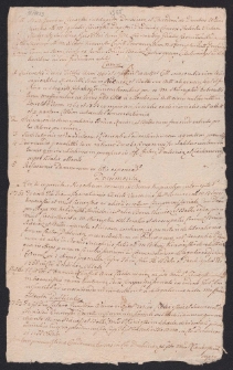 Opis sprawy i wyszczególnienie dokumentów w sporze między Jakubem Ciecierskim oraz Teodorą z Wronieckich Ciecierską, wdową po Ignacym i jej synami i Skórzewskimi – a pozwanymi sukcesorami Błażeja Krasińskiego i Skorupką – o dobra Nieciecz i Batki oraz Kupiętyn