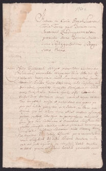 Jakub Ciecierski pojąwszy sumę należną siostrom Katarzynie i Mariannie Święckim od Antoniego Koprowskiego ubezpiecza ją jako prosty dług na swych dobrach z prowizją 8%