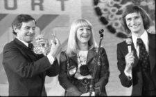 Urszula Sipińska, Wiesław Gołas i Krzysztof Materna na XIV KFPP w Opolu